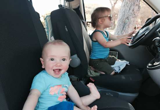 Campingreise mit Kindern VW California