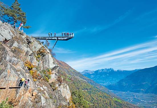 Knott Klettersteig Naturns