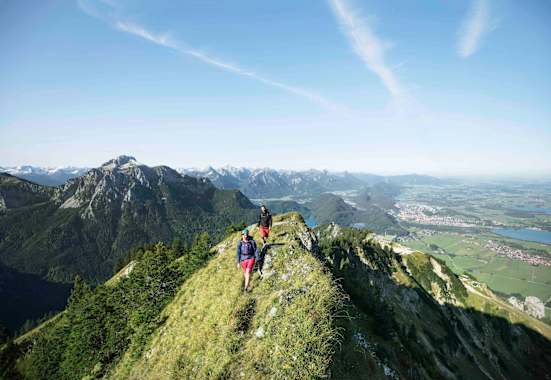 Unterwegs auf einsamen Pfaden im Ostallgäu