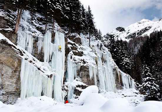 Eisfälle für Abenteurer: Eispark Osttirol