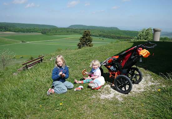 Kinderwagen Wanderungen um Nürnberg