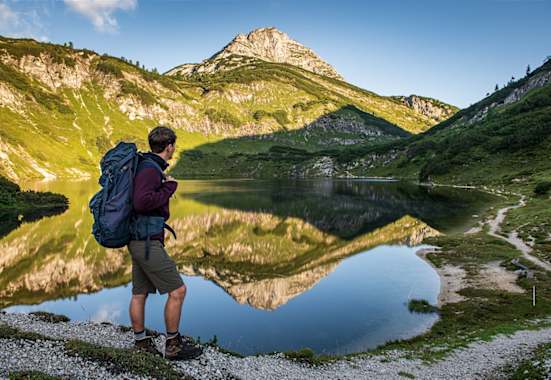 Ernst Merkinger am BergeSeen-Trail