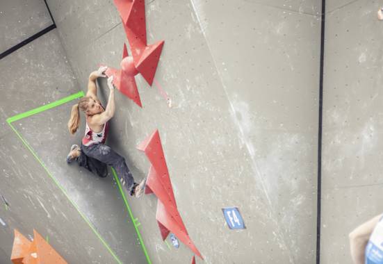 Petra Klingler in Aktion