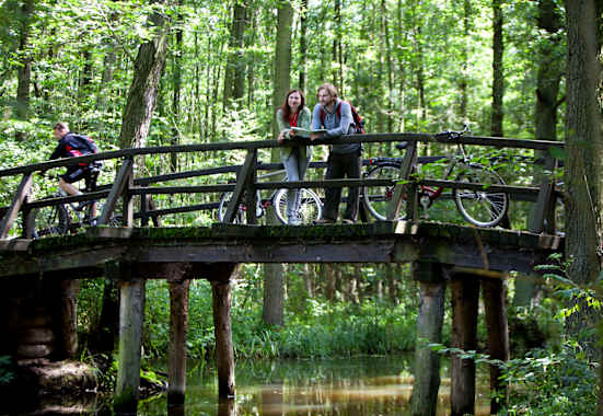 Fahrtwind Brandenburg Radfahren