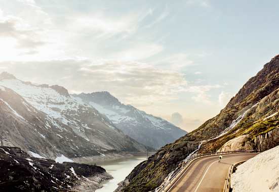 Rennvelo Schweiz Wallis