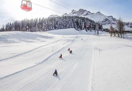 Schlitteln am Luzerner Hausberg