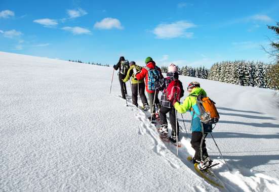 Schneeschuhwandern auf den Ochsenkopf
