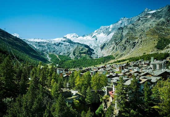 Saas-Fee im Sommer