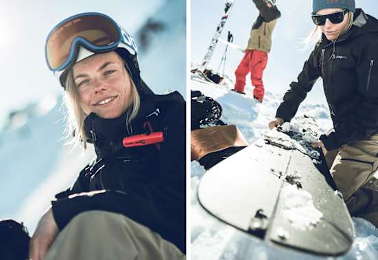 Bibi Tölderer: Splitboard