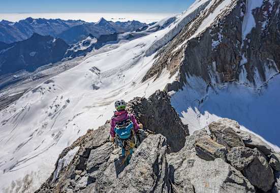 Täschhorn über SO-Grat