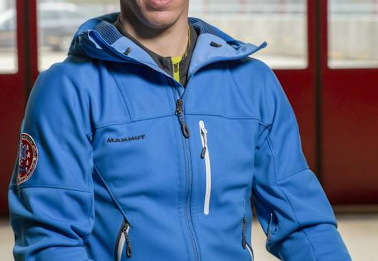 Simon, der Bergspezialist der Air Zermatt