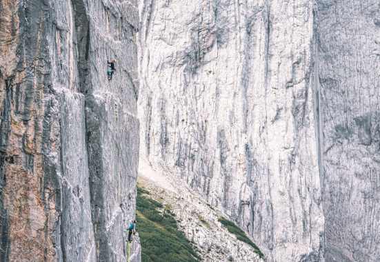 Kletterroute Tschenplatte