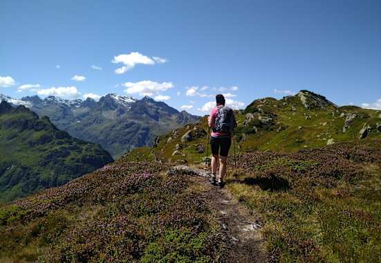 Wanderer im Montafon
