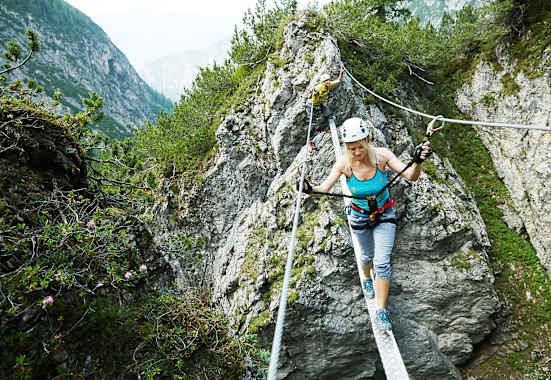 Klettersteig Verborgene Welt