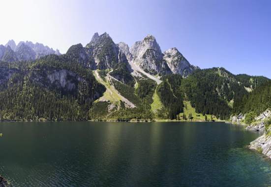 Der Vorderer Gosausee – das Auge Gottes – zu Füßen des Königs Dachstein 