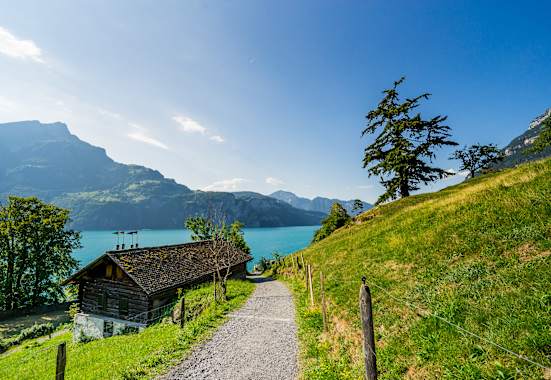 Sagenhafte Blicke auf den Vierwaldstättersee am Waldstätterweg