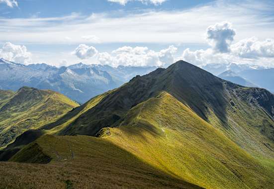 Der Gamskarkogel vom Frauenkogel aus