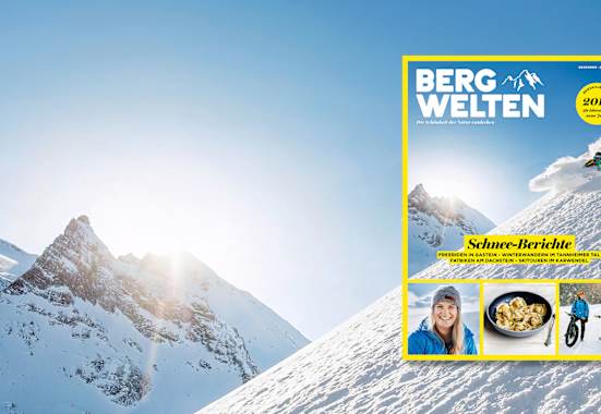 Das neue Bergwelten Magazin (Dezember/Januar 2018/19)