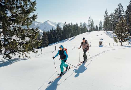 Skitour in der schönen Umgebung des Wendelsteins.