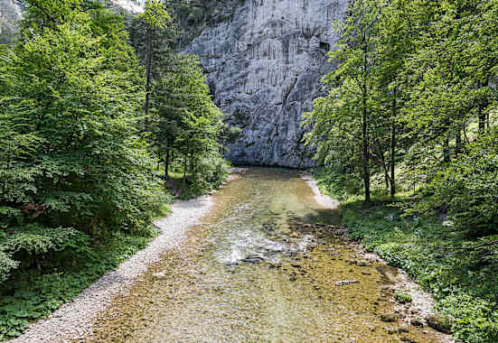 Die Schwarza im Höllental, Rax-Schneeberg-Gebiet