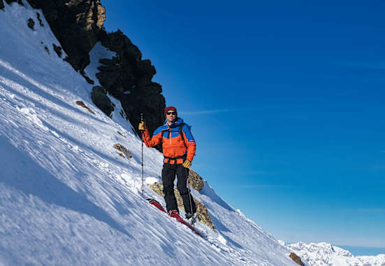 Die letzten Höhenmeter vor dem Gipfel