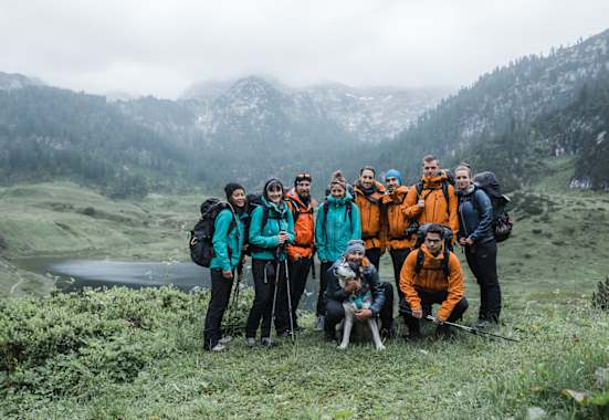 Jack Wolfskin Alpenüberquerung Teilnehmer