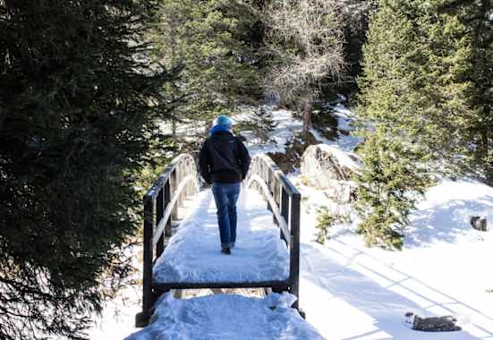 Winterwandern Tirol: Obernberger See