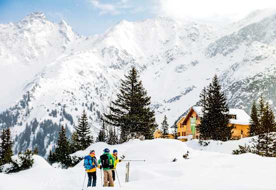 Lindauer Hütte in Vorarlberg