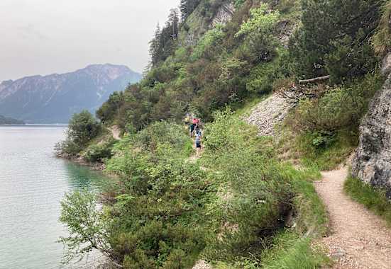 Der Gaisalmsteig von der Gaisalm nach Pertisau