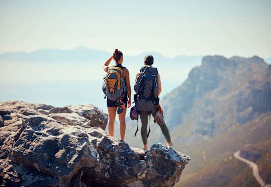 Kletterinnen am Gipfel