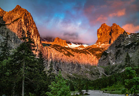 Berg-Know-How: Alpenglühen