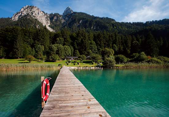 Alpseebad im bayerischen Allgäu