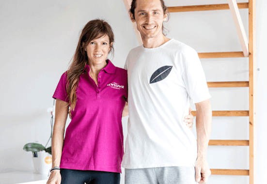 Klettertraining mit Andrea Maruna und Bernhard Fiedler