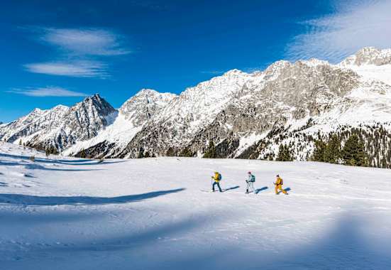 Ausgehend vom Staller Sattel sind unzählige schöne Skitouren möglich.