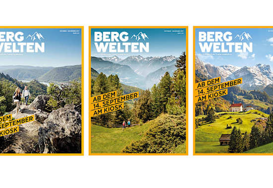 Cover (AT, DE, CH): Bergwelten Magazin (Oktober/November 2017)