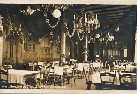 Berliner Hütte in den Zillertaler Alpen in Tirol