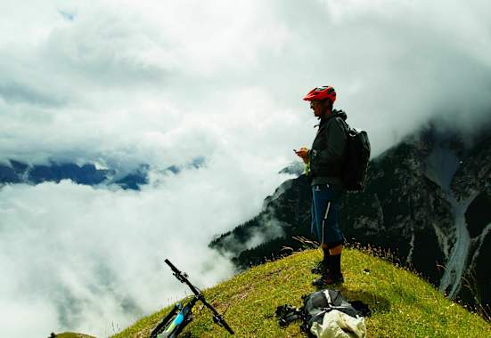 Biken bei Regenwetter