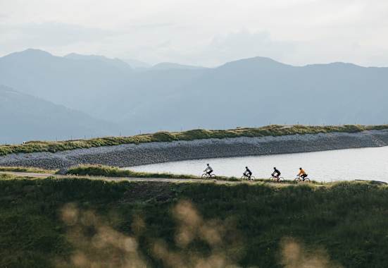 Gravelbiker in Mittersill