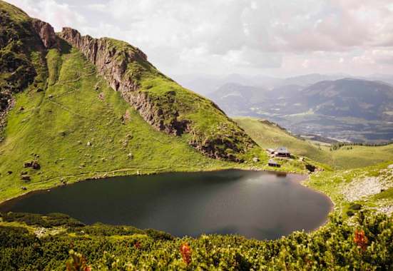 Blick auf den Wildseeloder mit dem Wildseeloderhaus