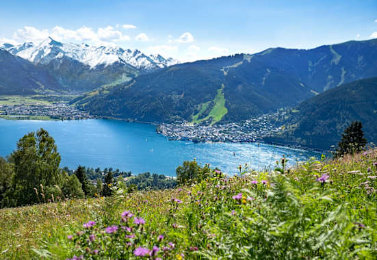 Blick auf Zell am See
