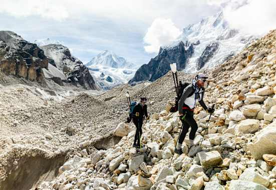 Benedikt Böhm und Prakash Sherpa wagen sich an den Cho Oyu (8.188 m).