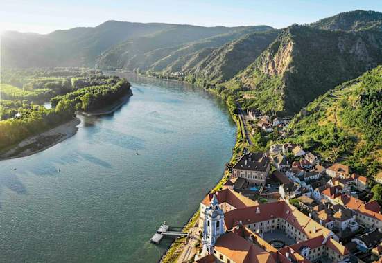 Dürnstein an der Donau in der Wachau