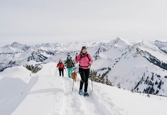 Schneeschuhwandern im Bregenzerwald