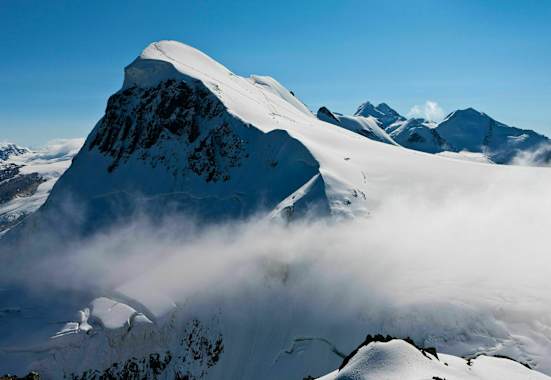 Schweiz: Breithorn in den Walliser Alpen
