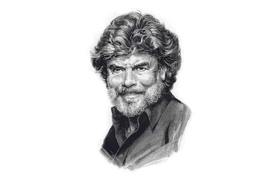 Reinhold Messner. Bergsteiger und Autor.