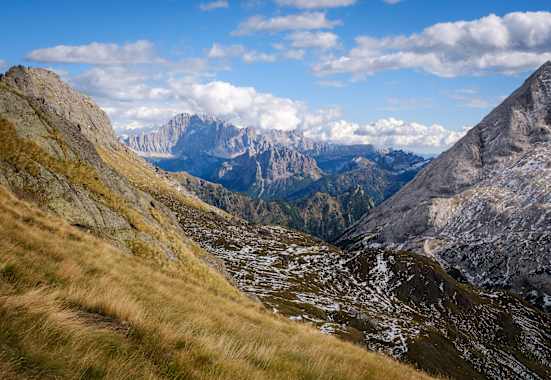 Dolomiten, rund um die Marmolata, Südtirol