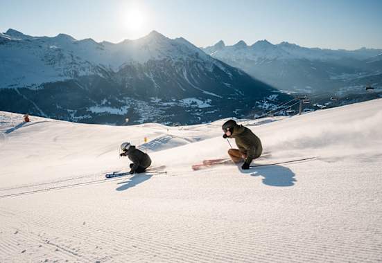 Skifahren in Lenzerheide