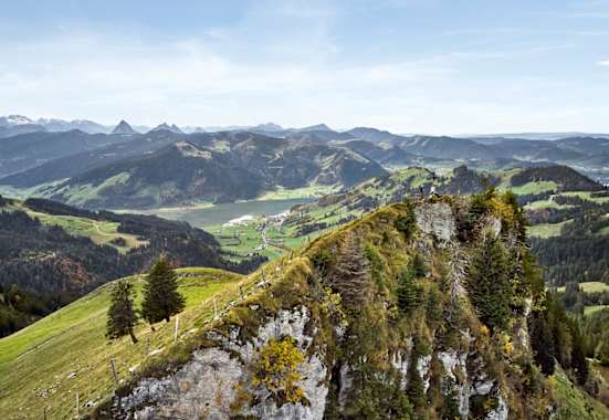 Mit dem Chli Aubrig erreicht man den höchsten Punkt des ersten Tages.