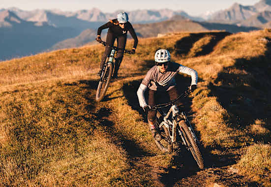 Mountainbiker, Berg, E-Mountainbike