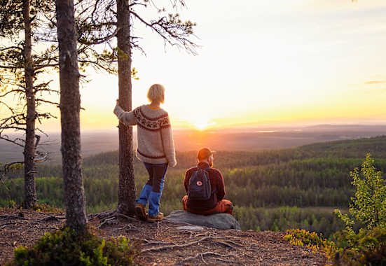 Aussicht, Ruka-Kuumaso, Lappland